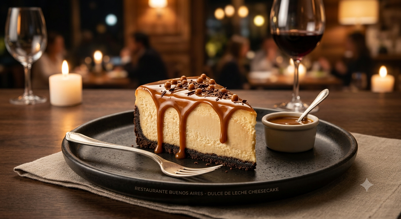 CHEESECAKE DE DULCE DE LECHE