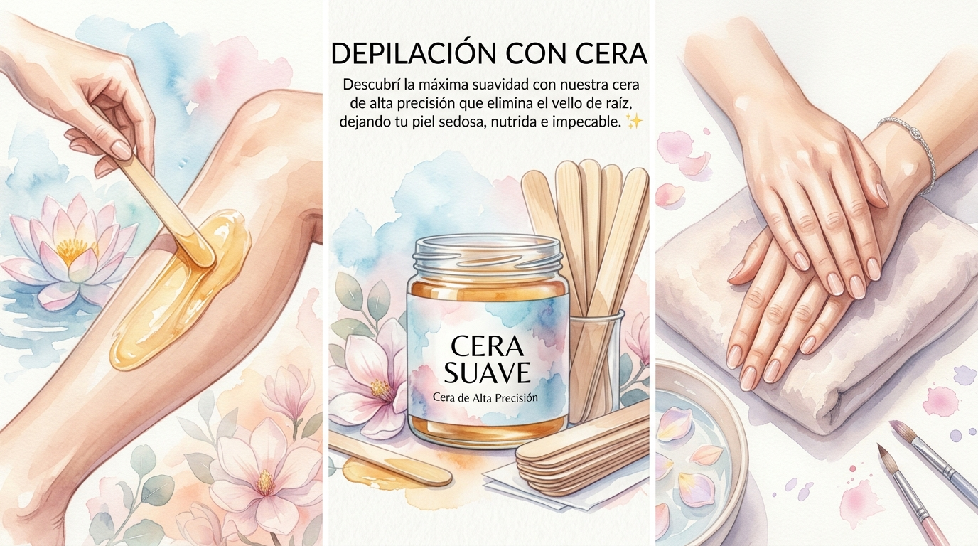 Depilación con cera