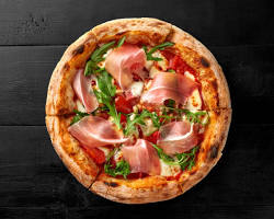 JAMON CRUDO CON RUCULA