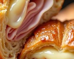 CON JAMON Y QUESO