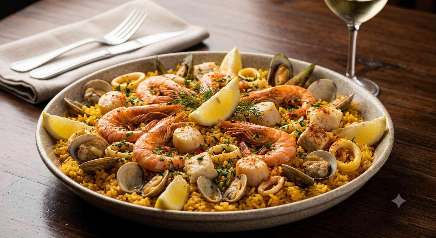 Arroz con mariscos